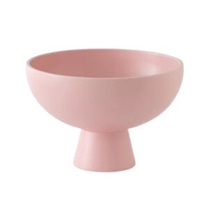 Pink Pedestal Decorative Bowl - Home Accents